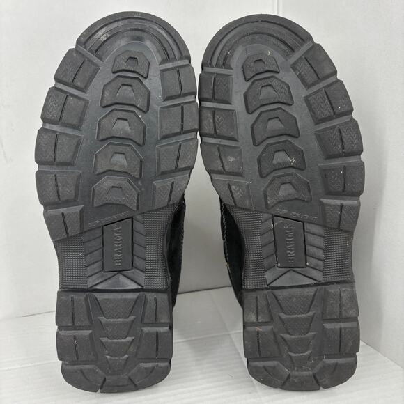 Brahma Kane Boots Mens Size 9.5 Black Leather Steel Toe Safety Work Lace Up - Picture 9 of 9